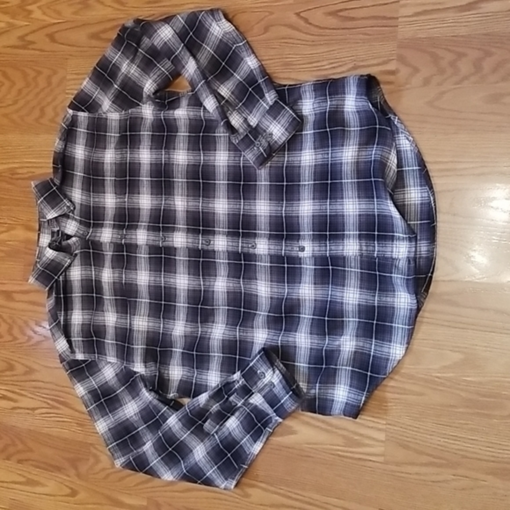 Croft & Barrow flannel shirt‎ lg